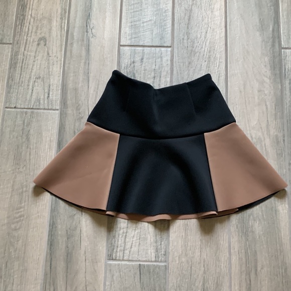Zara color block scuba skirt - Picture 4 of 5